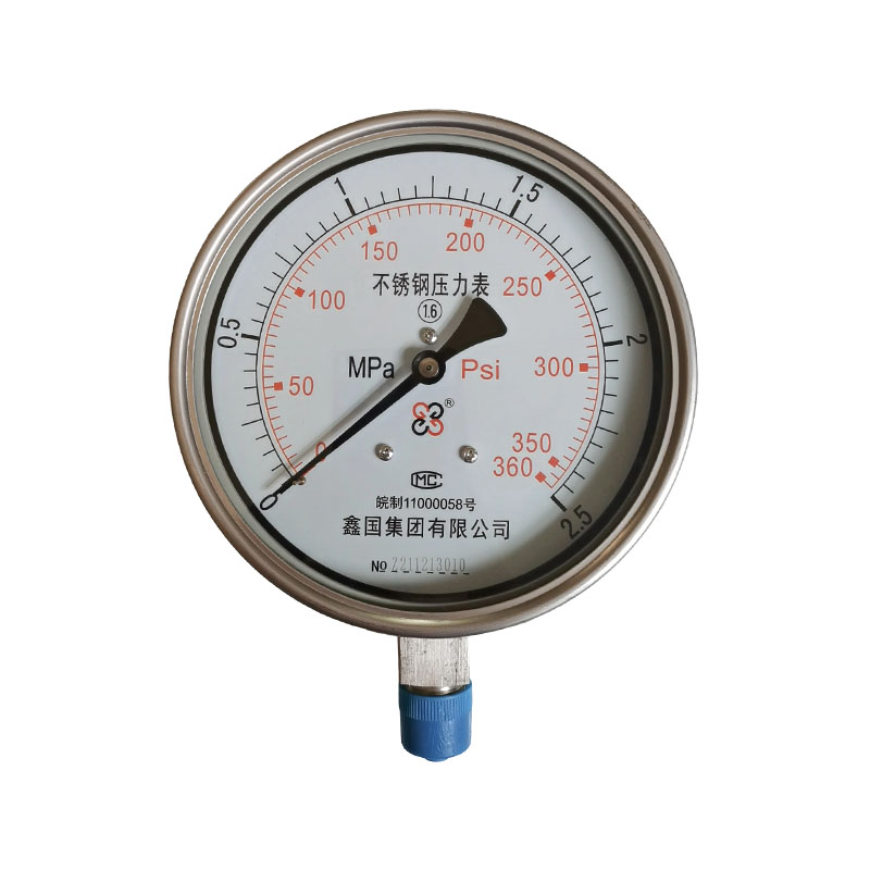 XG/Y-B serie manometer i rustfrit stål